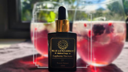 Blue Lotus Tincture Adaptogenic Herbal Mocktail
