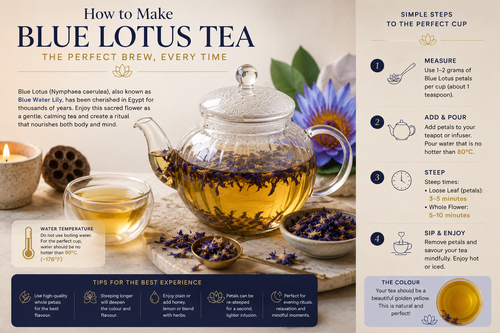 How to Make Blue Lotus Tea: The Perfect Brew Every Time