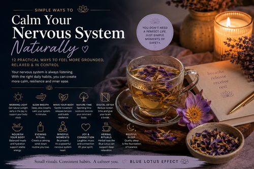 How to Calm Your Nervous System Naturally: 12 Evidence-Informed Ways to Feel More Grounded