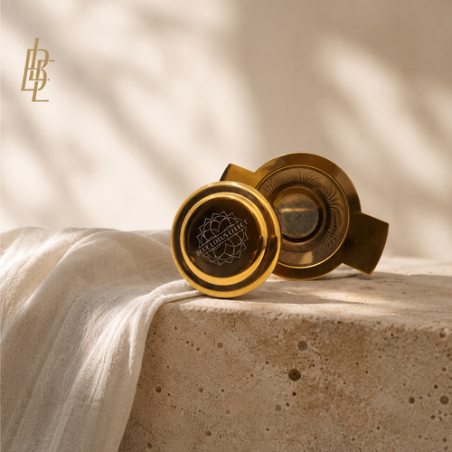 Fine Mesh Gold Filter Tea Strainer