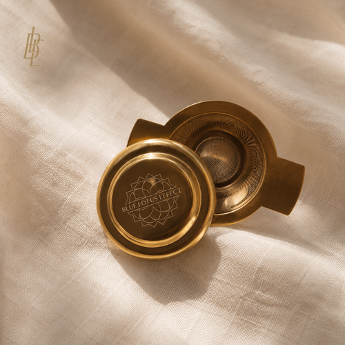 Fine Mesh Gold Filter Tea Strainer