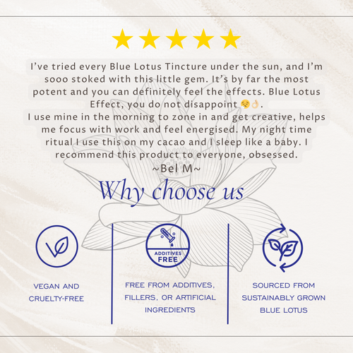 Blue Lotus 'Euphoria' Tincture